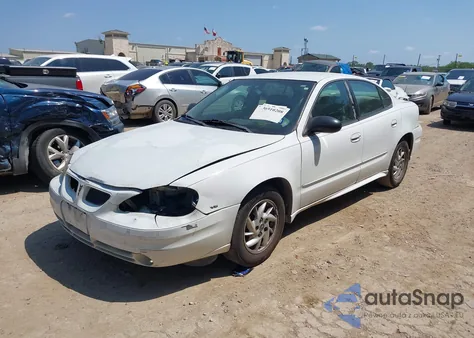 2004 Pontiac Grand Am Se1 z USA, uszkodzony, nr VIN 1G2NF52E04C240085